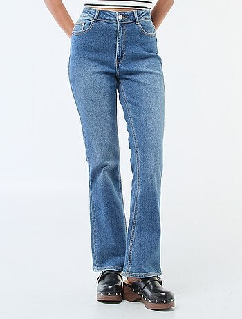 Jeans a vita alta taglio flare/bootcut - L34