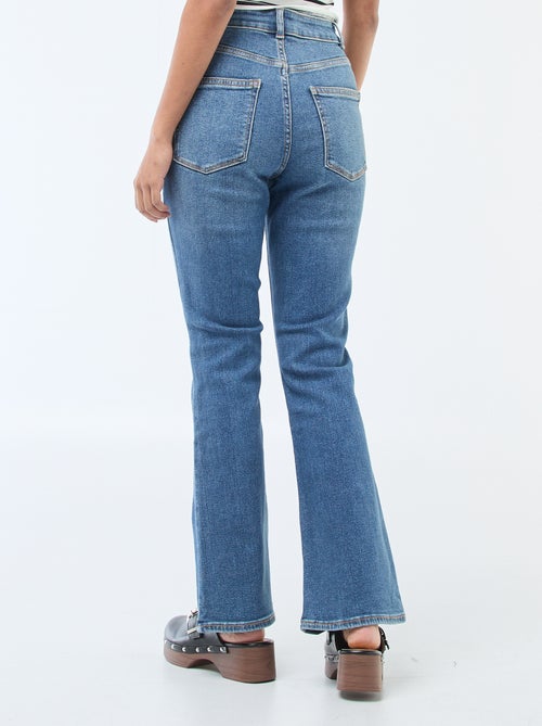 Jeans a vita alta taglio flare/bootcut - L34 - Kiabi