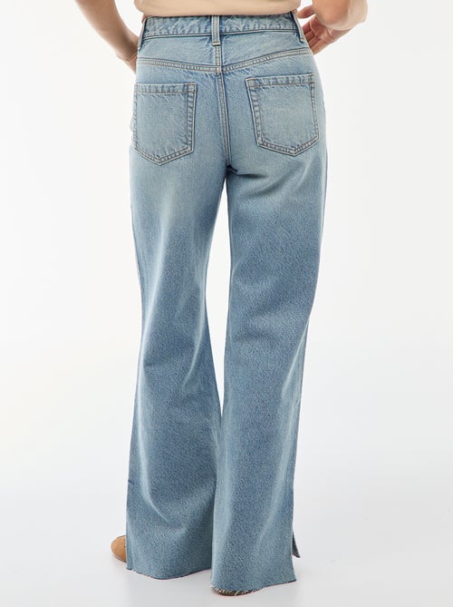 Jeans a vita alta taglio flare/bootcut - Kiabi