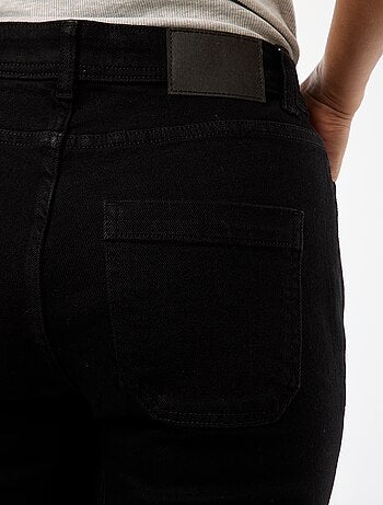Jeans a vita alta taglio flare/bootcut