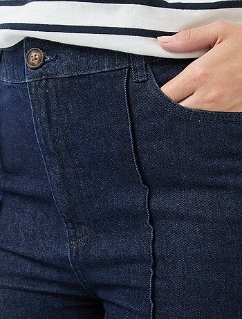 Jeans a vita alta wide leg