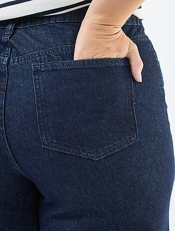 Jeans a vita alta wide leg