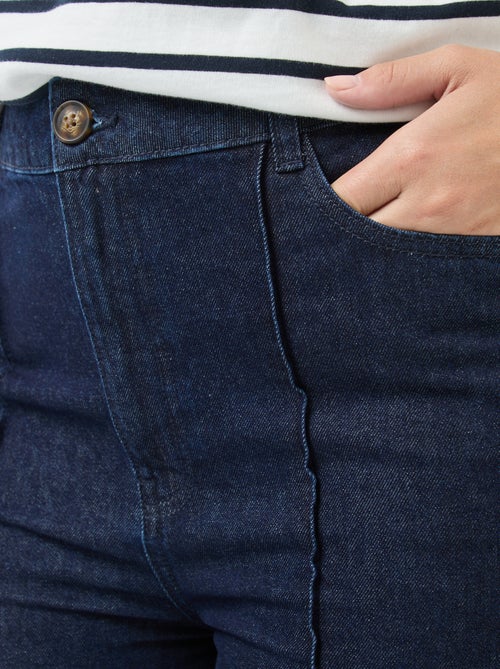 Jeans a vita alta wide leg - Kiabi