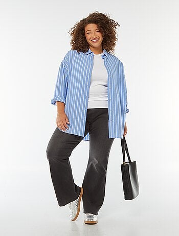 Jeans a vita standard 'Carmakoma' taglio flare/bootcut