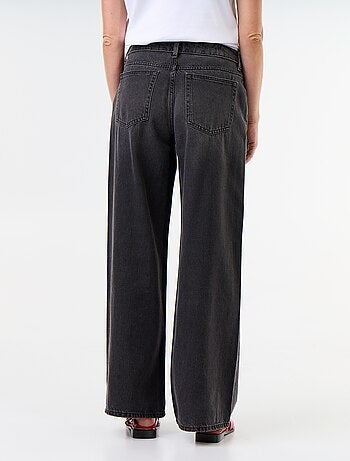 Jeans ampi con cintura fantasia