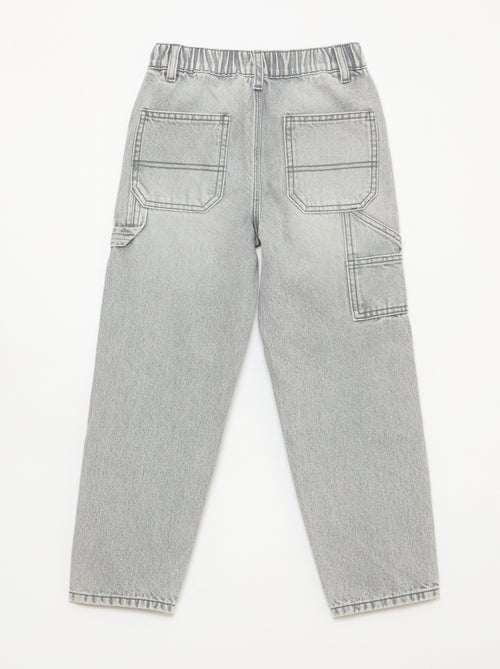 Jeans ampi con grandi tasche - Kiabi