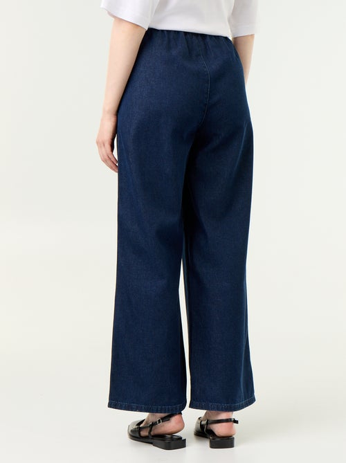 Jeans ampi con vita elasticizzata - Kiabi