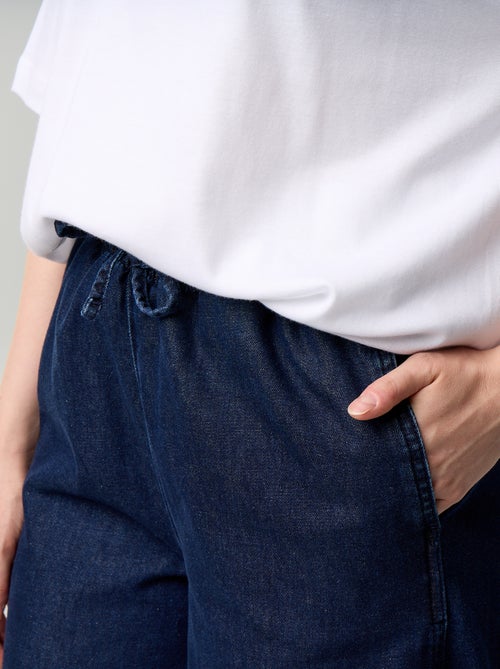 Jeans ampi con vita elasticizzata - Kiabi