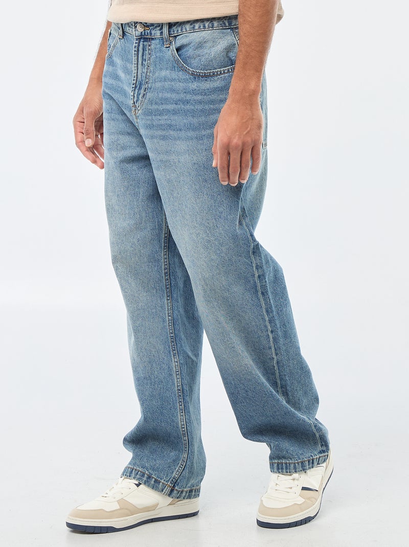 Jeans ampi / relaxed fit a 5 tasche Blu - Kiabi