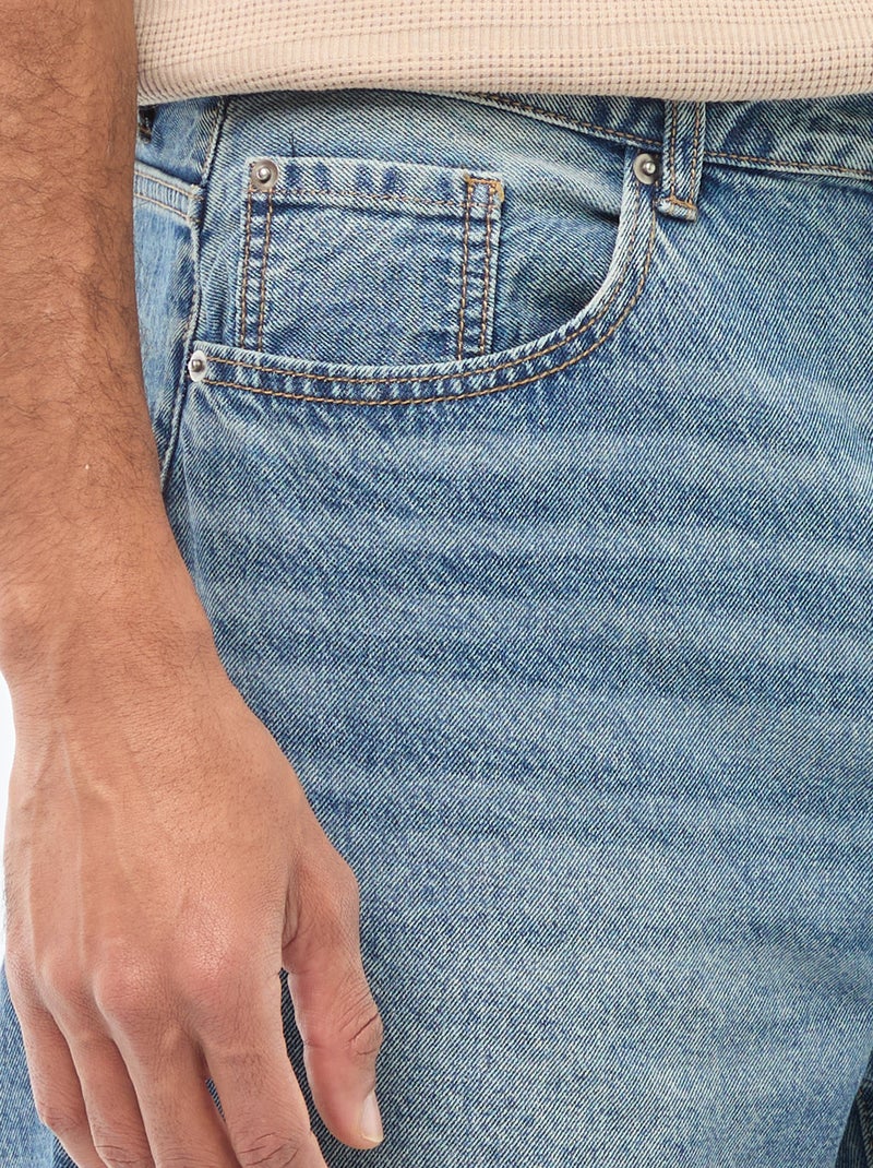 Jeans ampi / relaxed fit a 5 tasche Blu - Kiabi