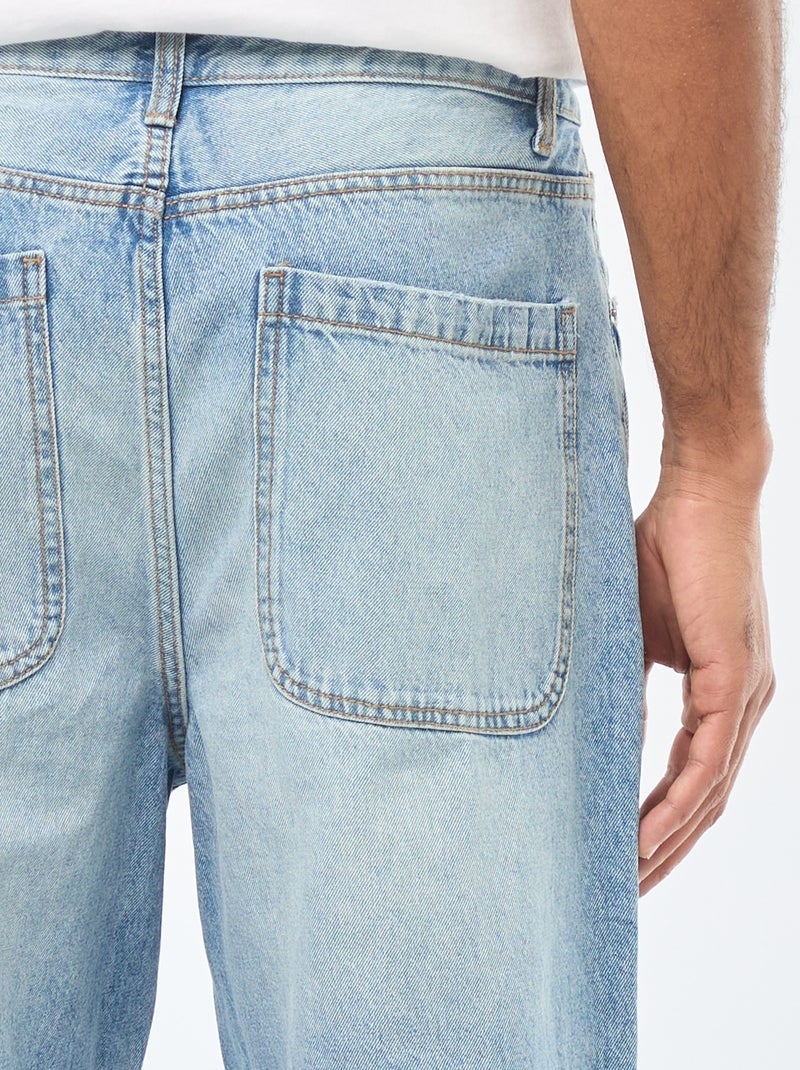 Jeans ampi / relaxed fit a 5 tasche Blu - Kiabi