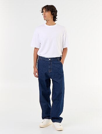 Jeans ampi stile baggy con tasche alla francese