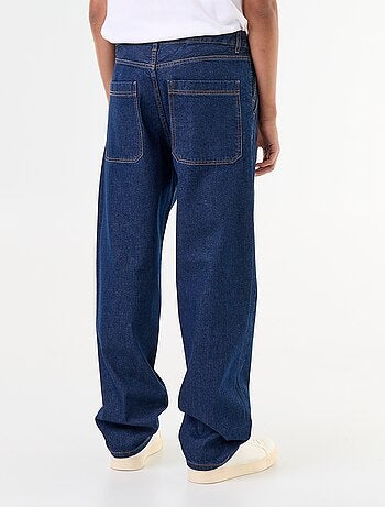 Jeans ampi stile baggy con tasche alla francese