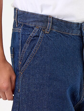 Jeans ampi stile baggy con tasche alla francese