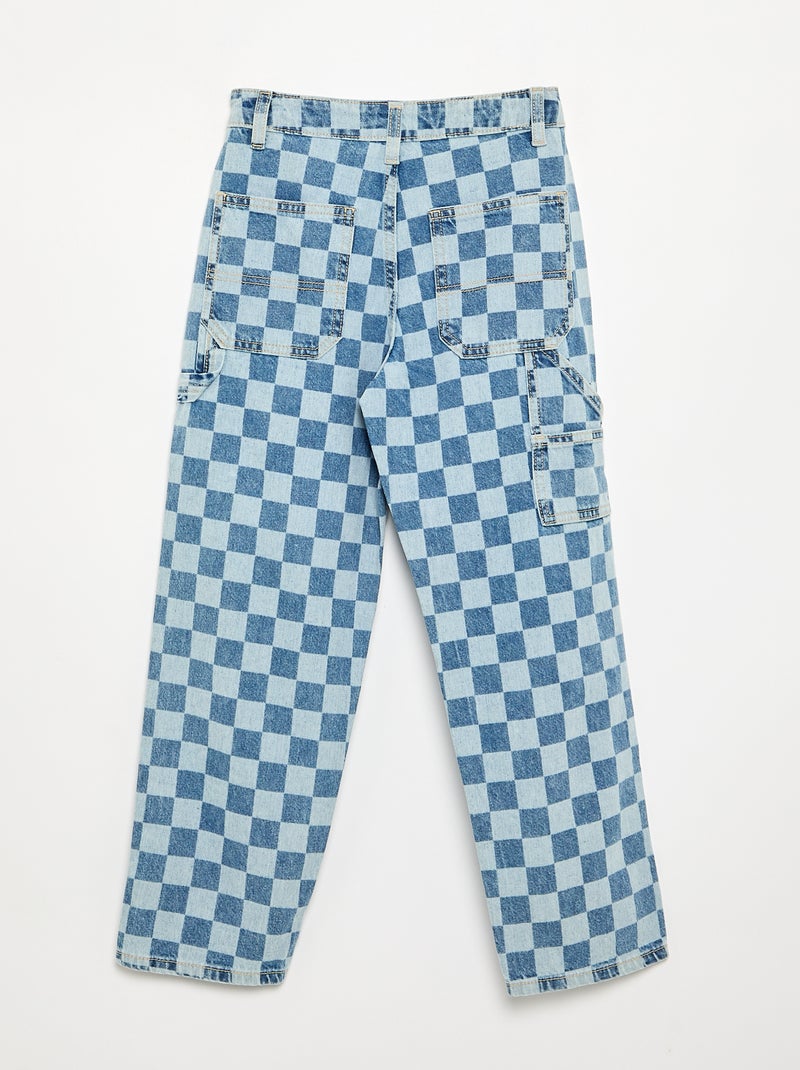 Jeans ampi stile carpenter Blu - Kiabi
