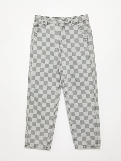 Jeans ampi stile carpenter - Kiabi Jeans ampi stile carpenter - Kiabi