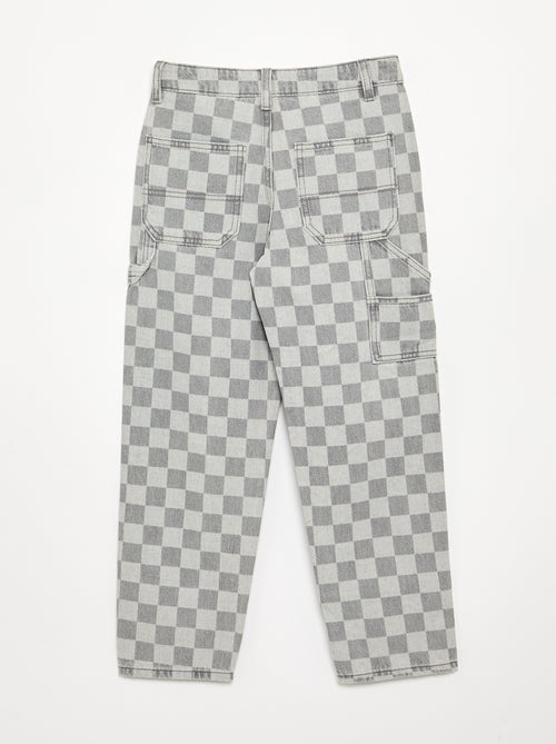 Jeans ampi stile carpenter - Kiabi Jeans ampi stile carpenter - Kiabi