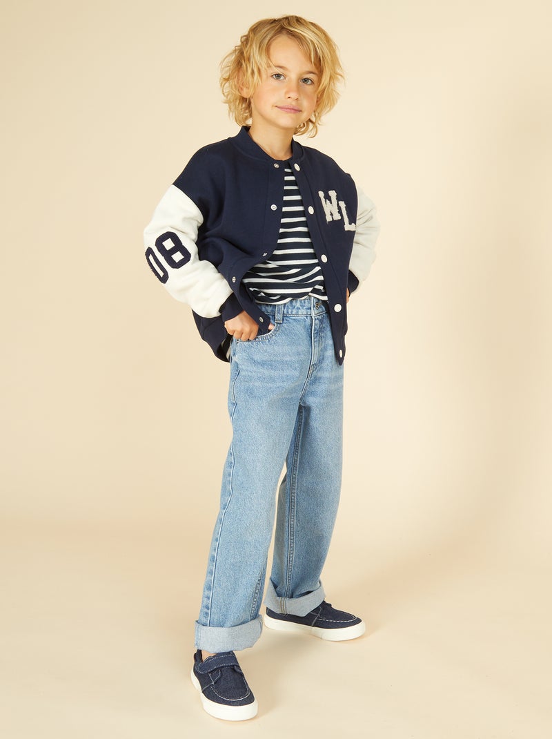 Jeans baggy 5 tasche Blu - Kiabi