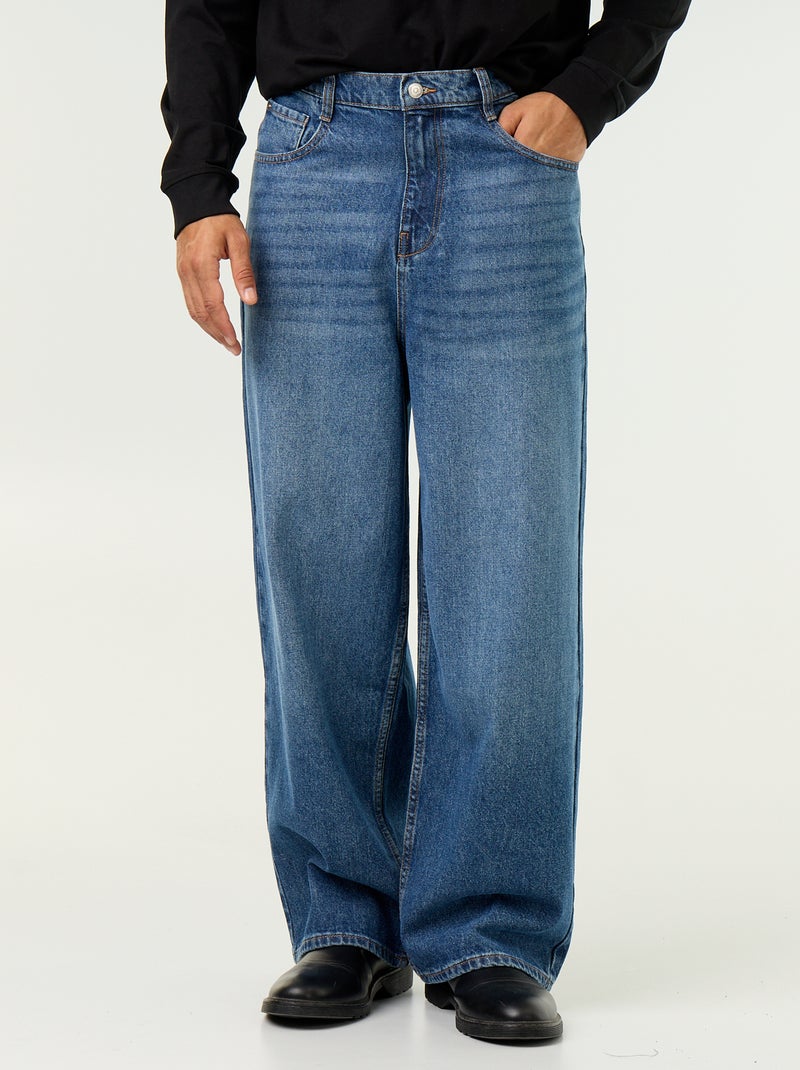 Jeans baggy / taglio ampio Blu - Kiabi