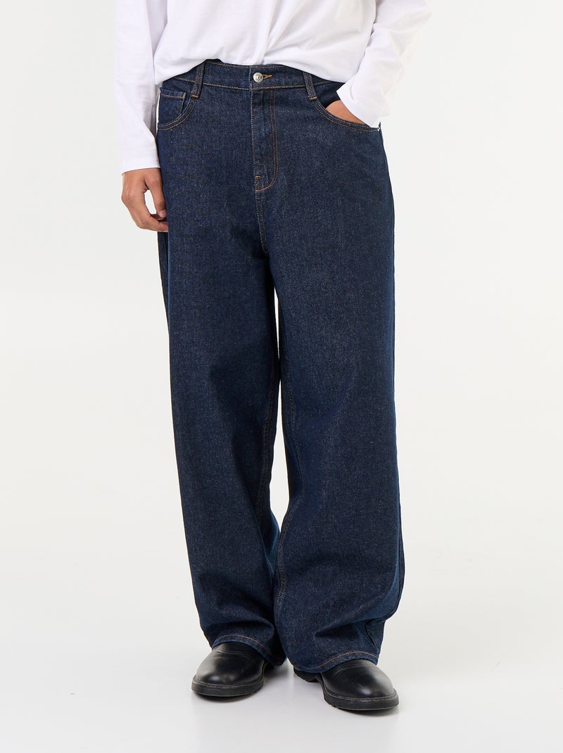 Jeans baggy / taglio ampio Blu - Kiabi