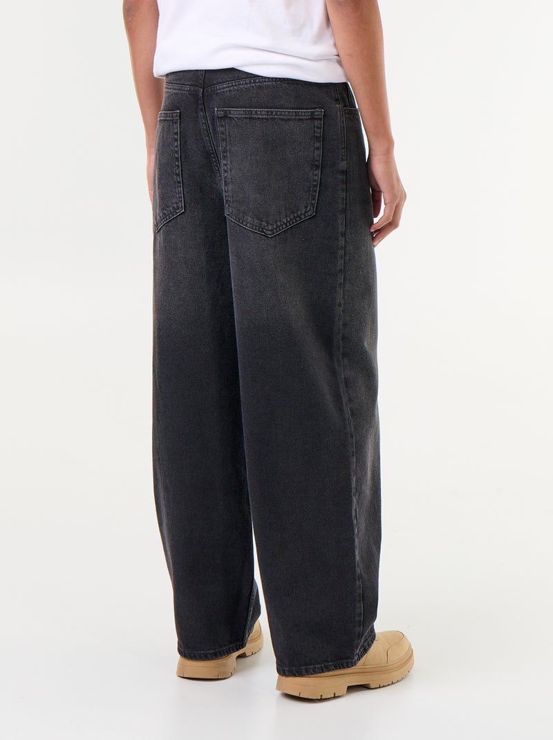 Jeans baggy / taglio ampio Grigio - Kiabi