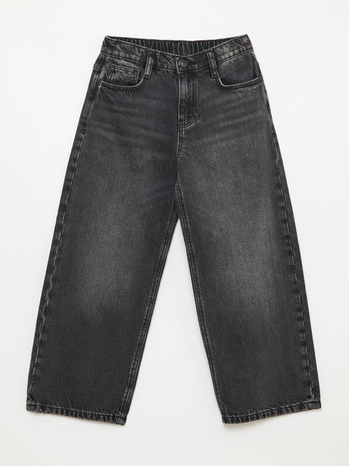 Jeans baggy tinta unita 5 tasche - Kiabi