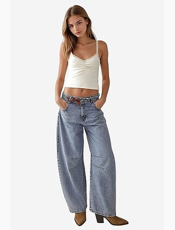 Jeans barrel a vita media hiccup
