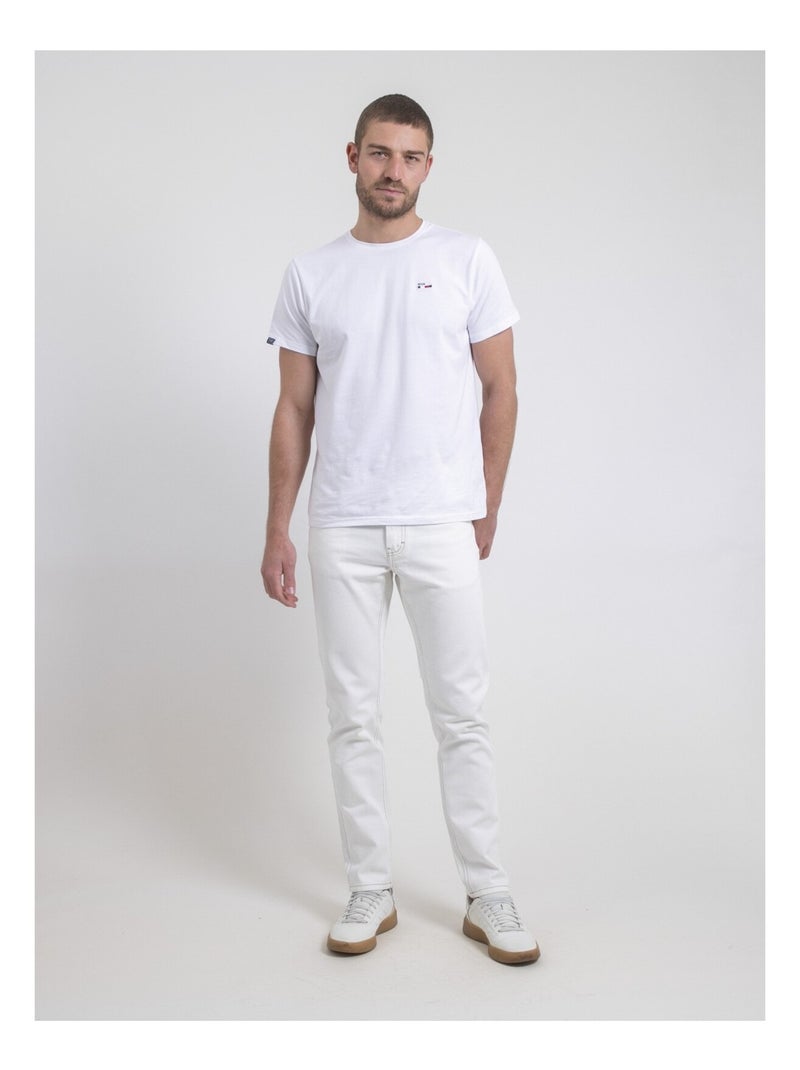 Jeans bianco taglio dritto SISKA Bianco - Kiabi