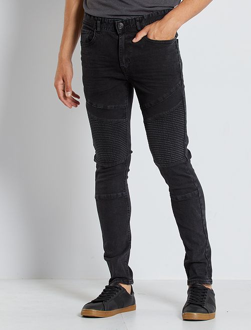 Jeans biker skinny - NERO - Kiabi - 25.00€