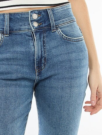 Jeans bootcut a vita bassa
