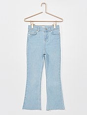 Jeans bootcut (svasato) Bambina | blu | Kiabi