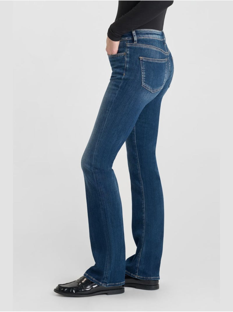 Jeans bootcut , lunghezza 34 Blu - Kiabi
