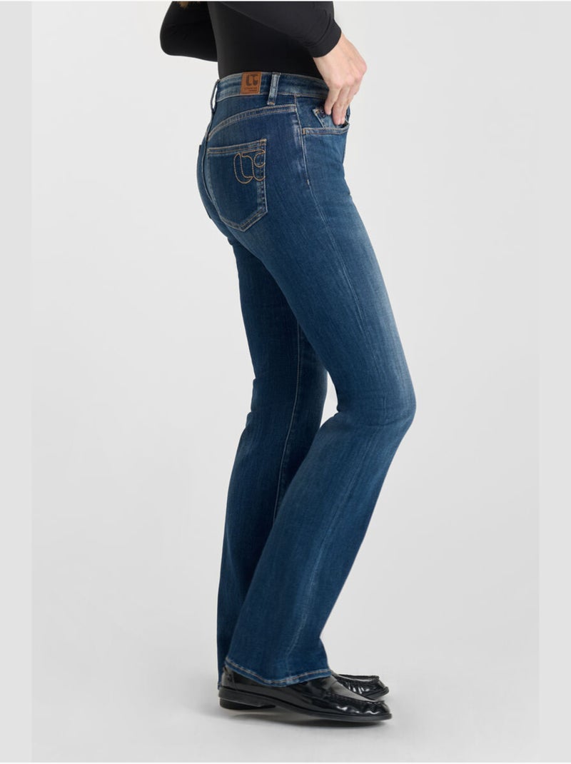 Jeans bootcut , lunghezza 34 Blu - Kiabi