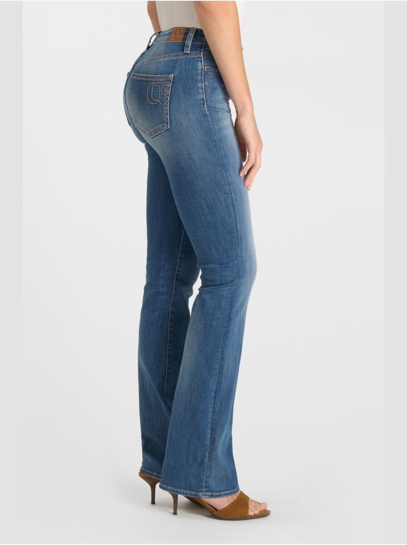 Jeans bootcut , lunghezza 34 Blu - Kiabi