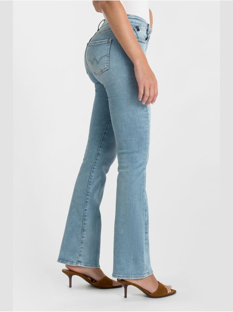 Jeans bootcut , lunghezza 34 Blu - Kiabi