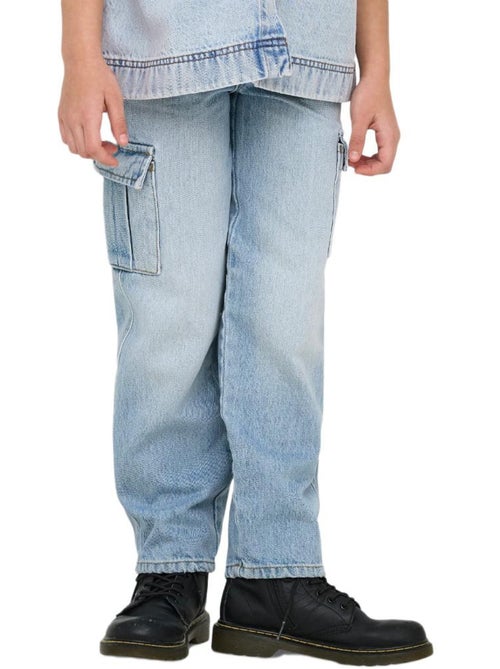 Jeans Cargo Dritti per Bambina Kids ONLY - Kiabi
