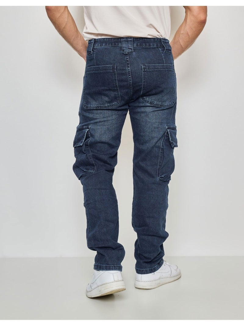 JEANS CARGO Kebello Blu - Kiabi
