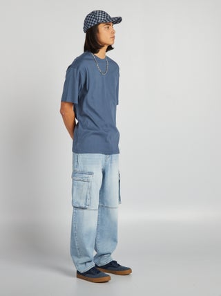 Jeans cargo larghi