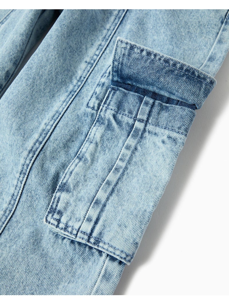 Jeans cargo, MO Fashion Blu - Kiabi