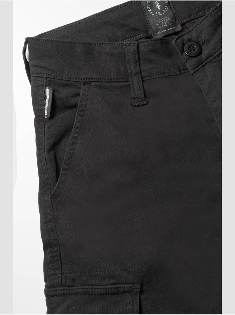 Jeans carrot KALVIN, lunghezza 34 Nero - Kiabi