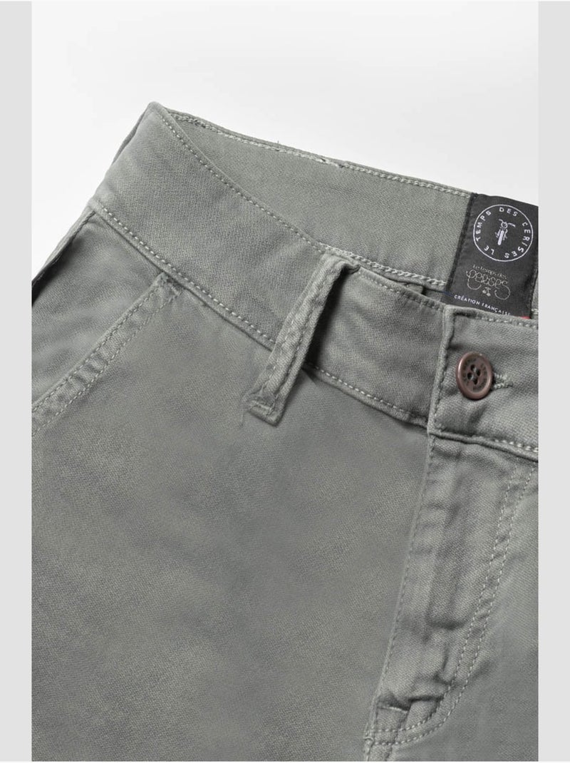 Jeans carrot KALVIN, lunghezza 34 Verde - Kiabi