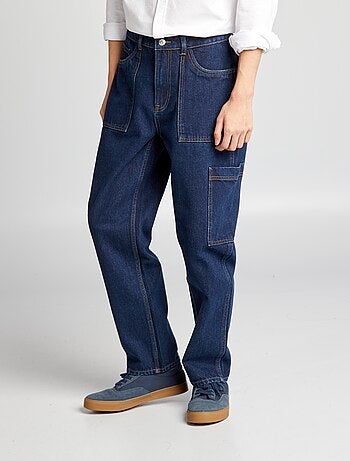 Jeans charpentier wide leg - Kiabi