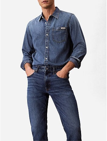 Jeans con bottone - calvin klein