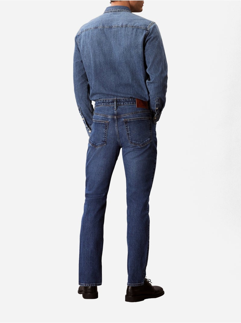 Jeans con bottone - calvin klein Blu - Kiabi