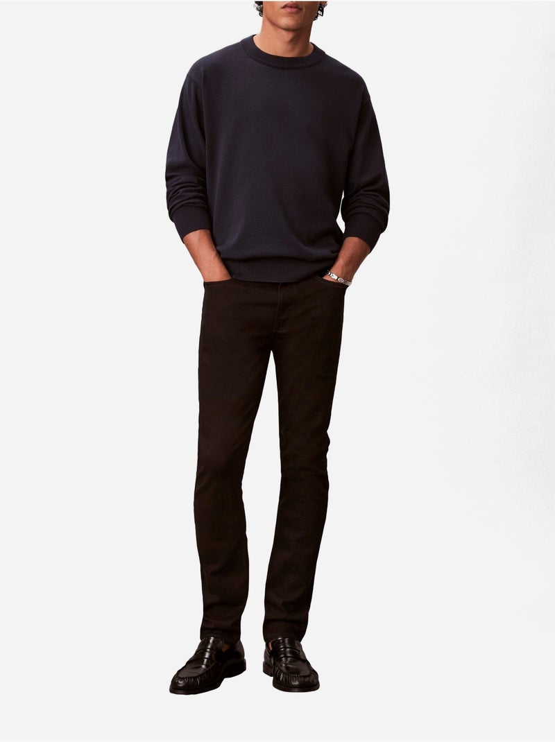 Jeans con bottone - calvin klein Nero - Kiabi