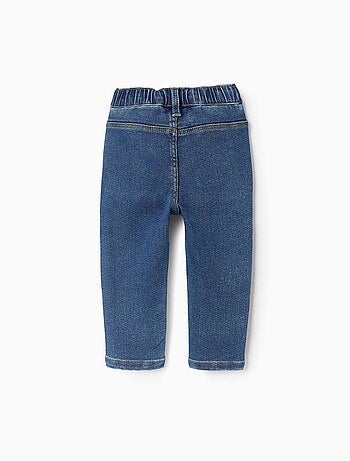 Jeans con cintura elastica