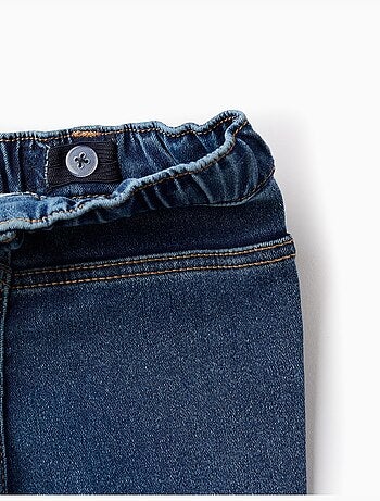 Jeans con cintura elastica