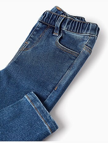 Jeans con cintura elastica