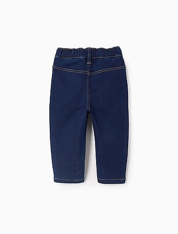 Jeans con cintura elastica