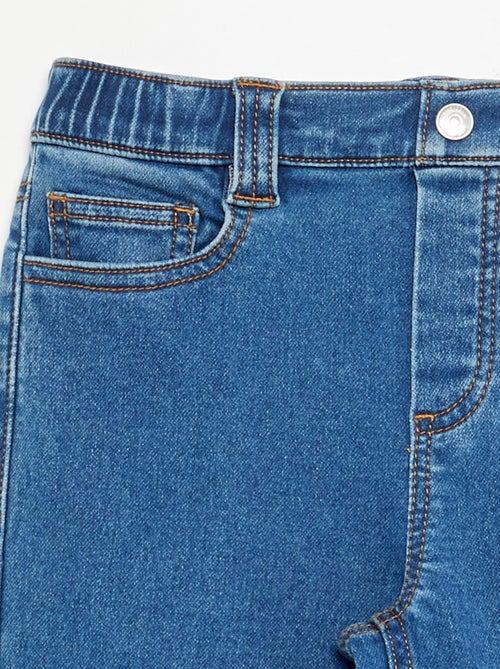 Jeans con cintura regolabile - collezione facile da indossare - Kiabi Jeans con cintura regolabile - collezione facile da indossare - Kiabi